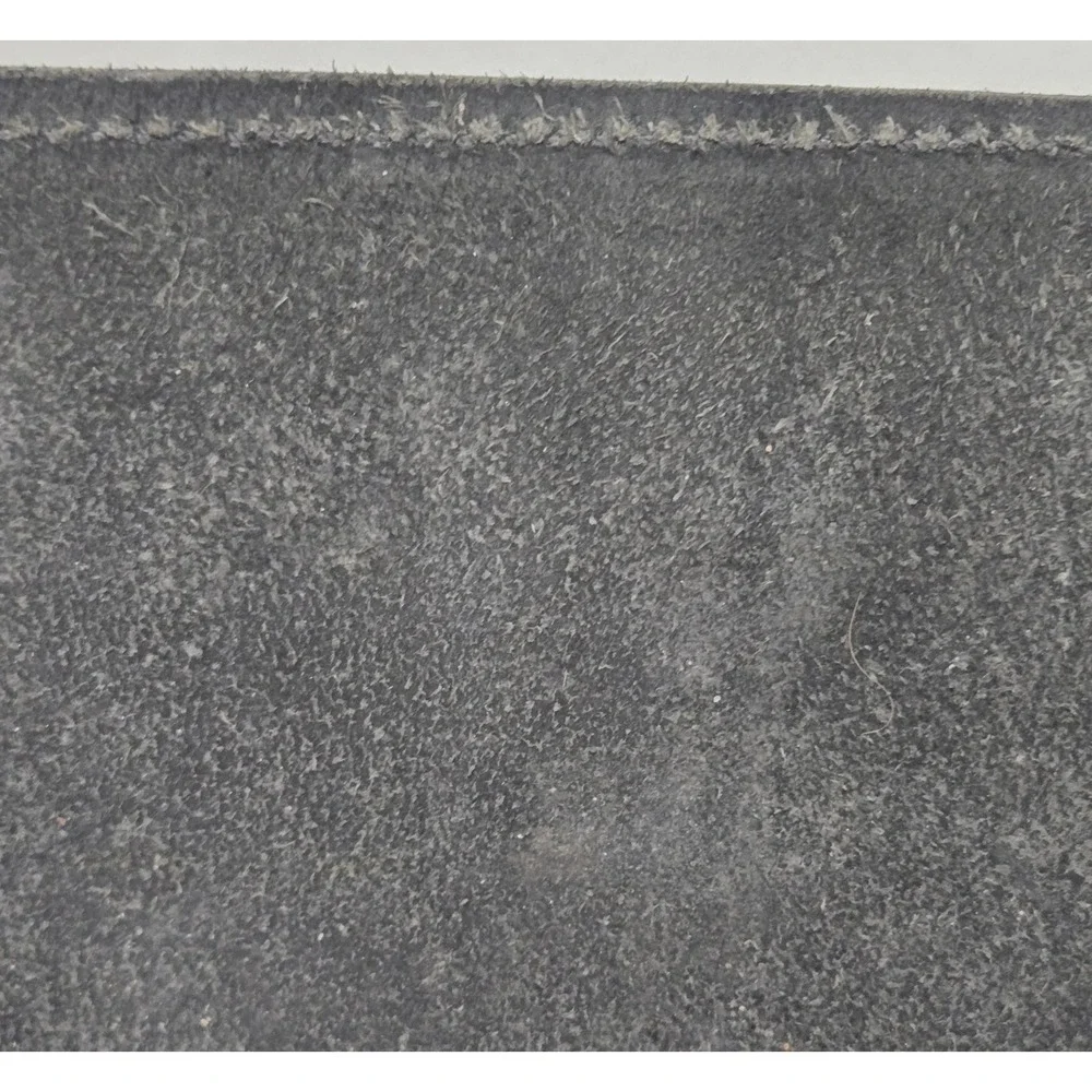 Vintage Leather Hand Tooled Black‎ Western Elephant Design Mouse Pad 9.5